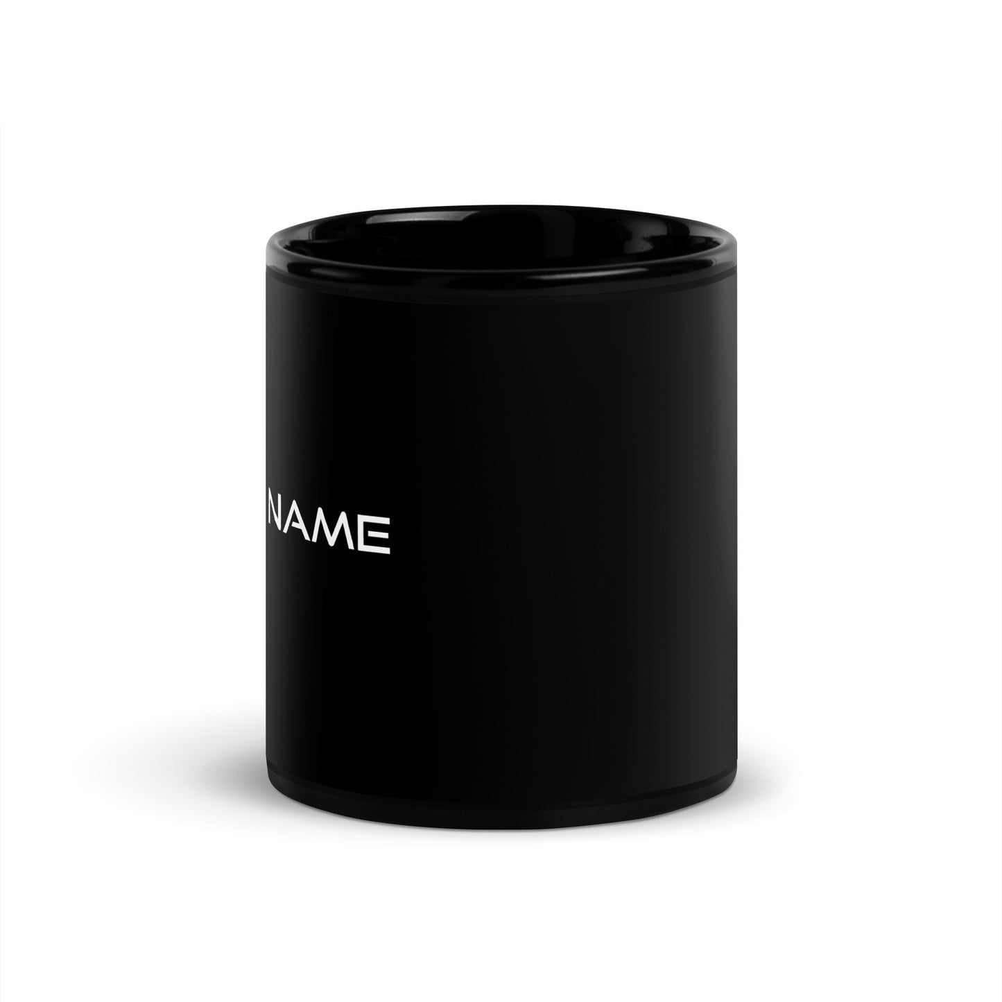 Mug brillant noir