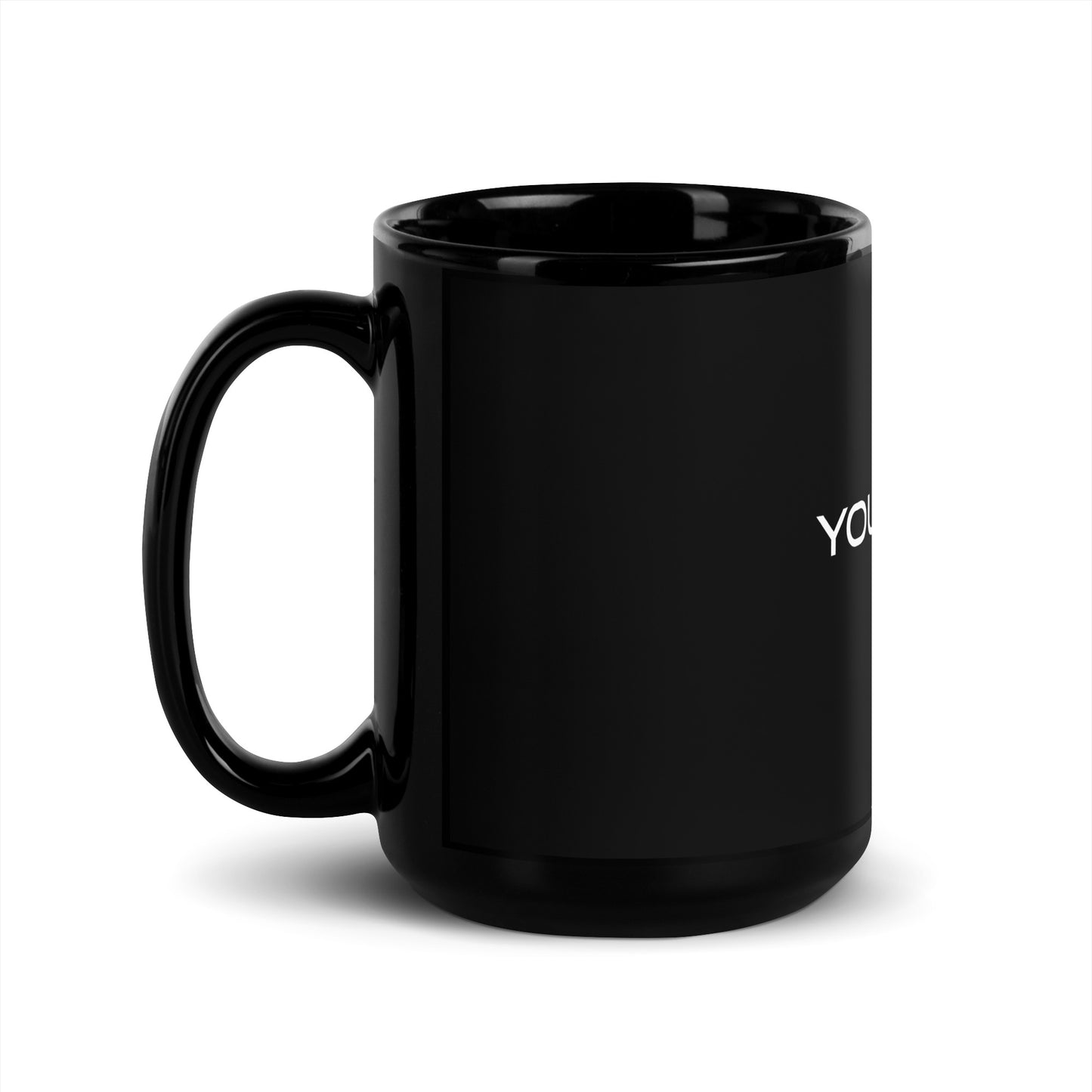 Mug brillant noir