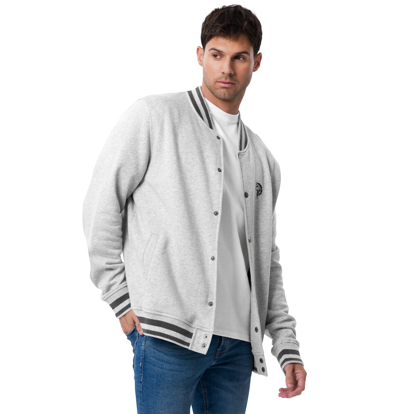 Blouson Bomber Champion Brodé