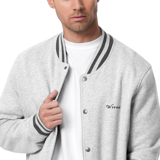 Champion Embroidered Bomber Jacket