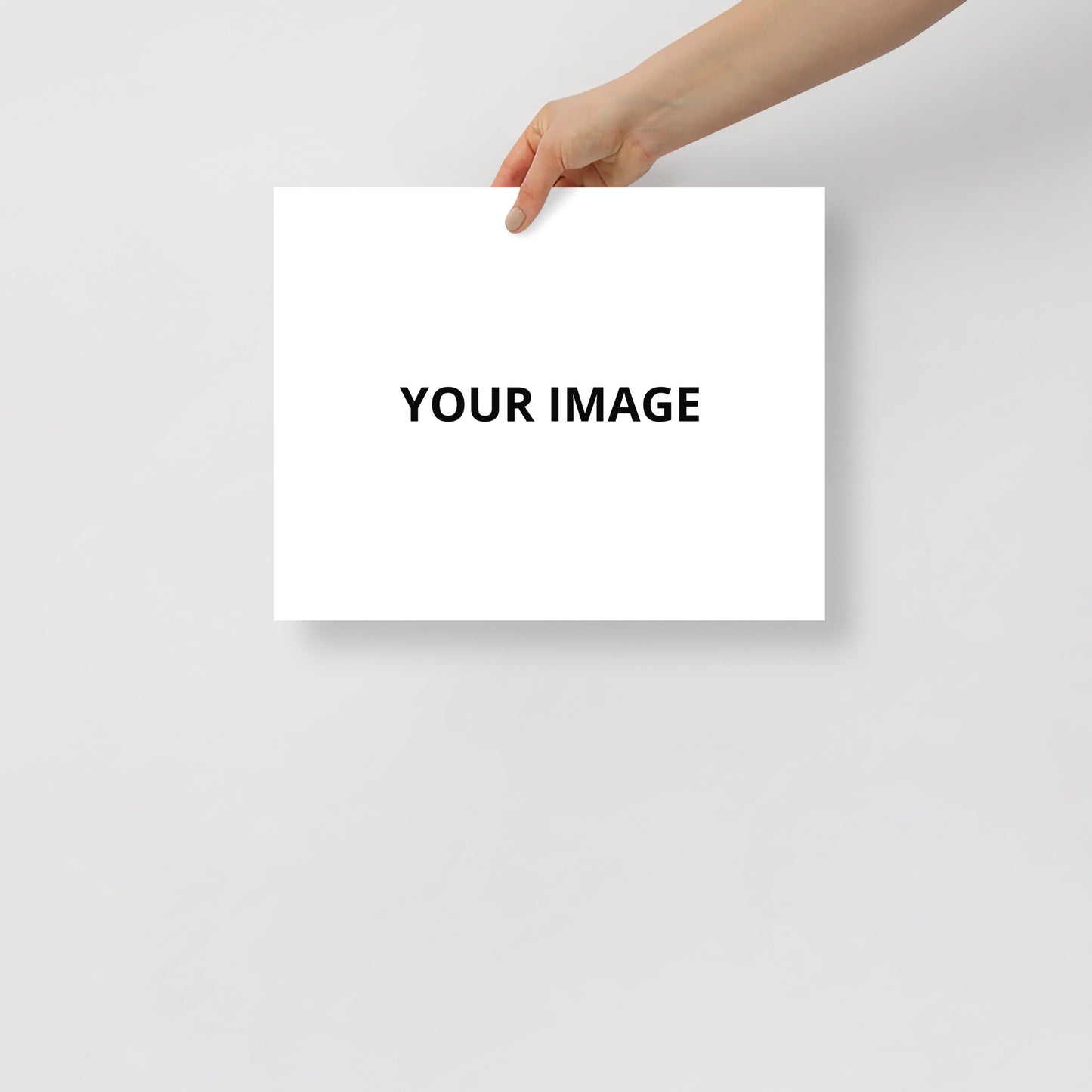 Affiche personnalisée