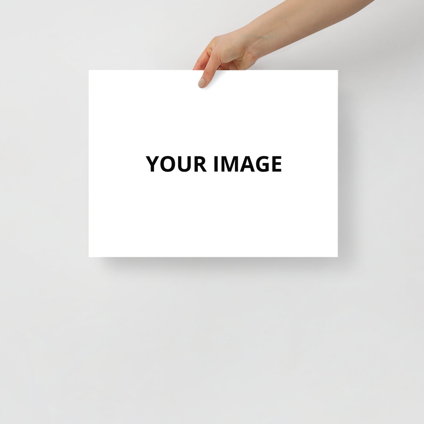 Affiche personnalisée
