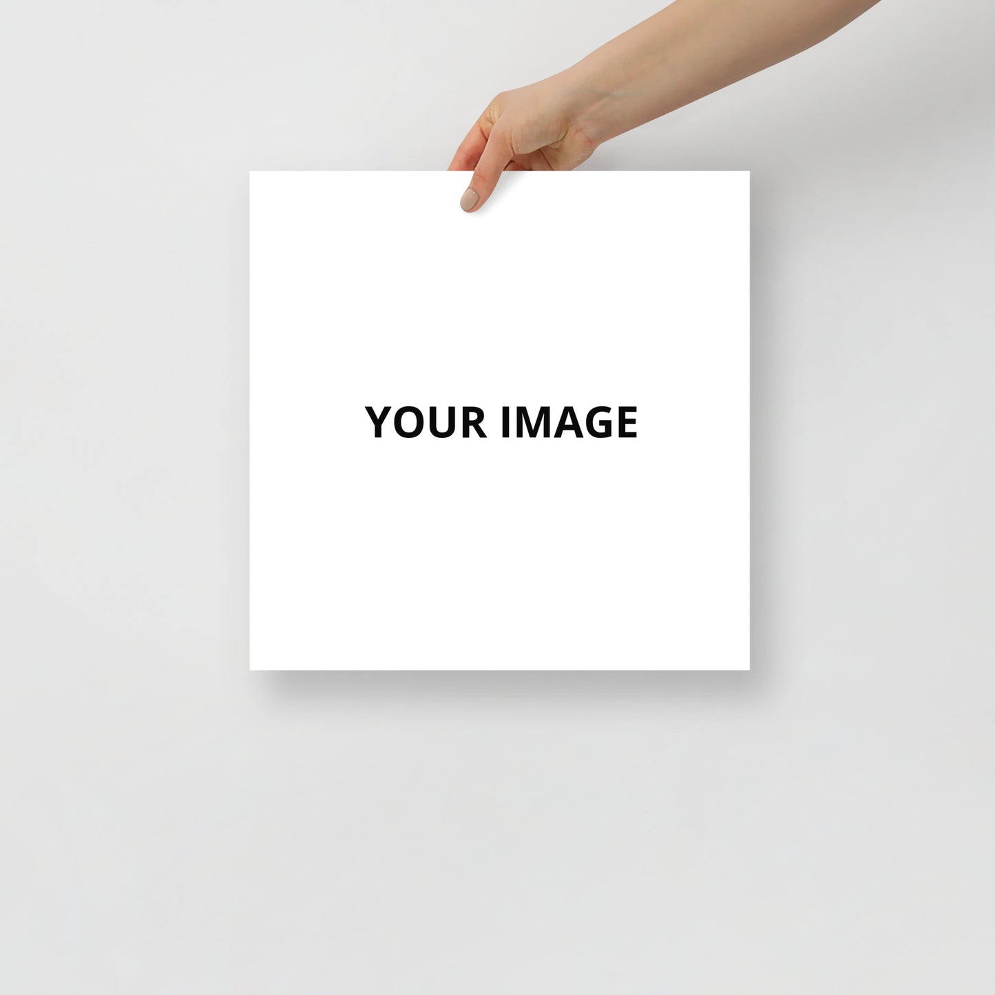 Affiche personnalisée