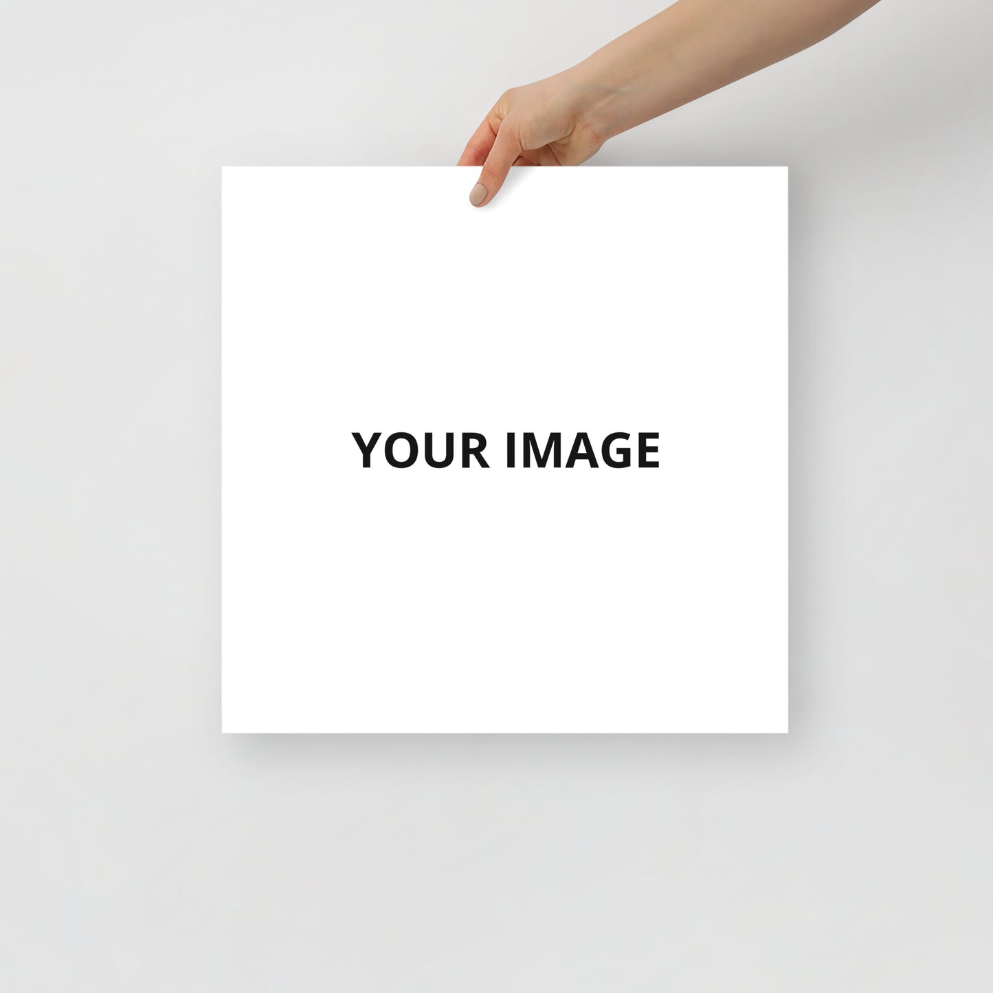 Affiche personnalisée
