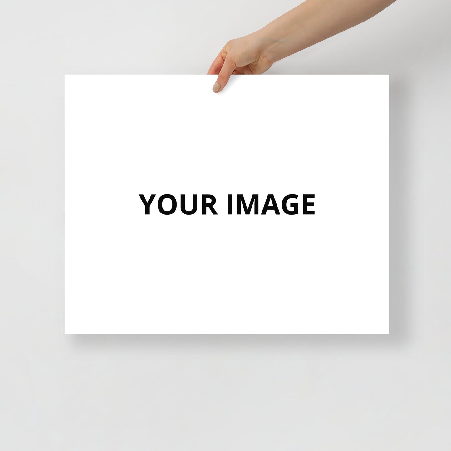 Affiche personnalisée