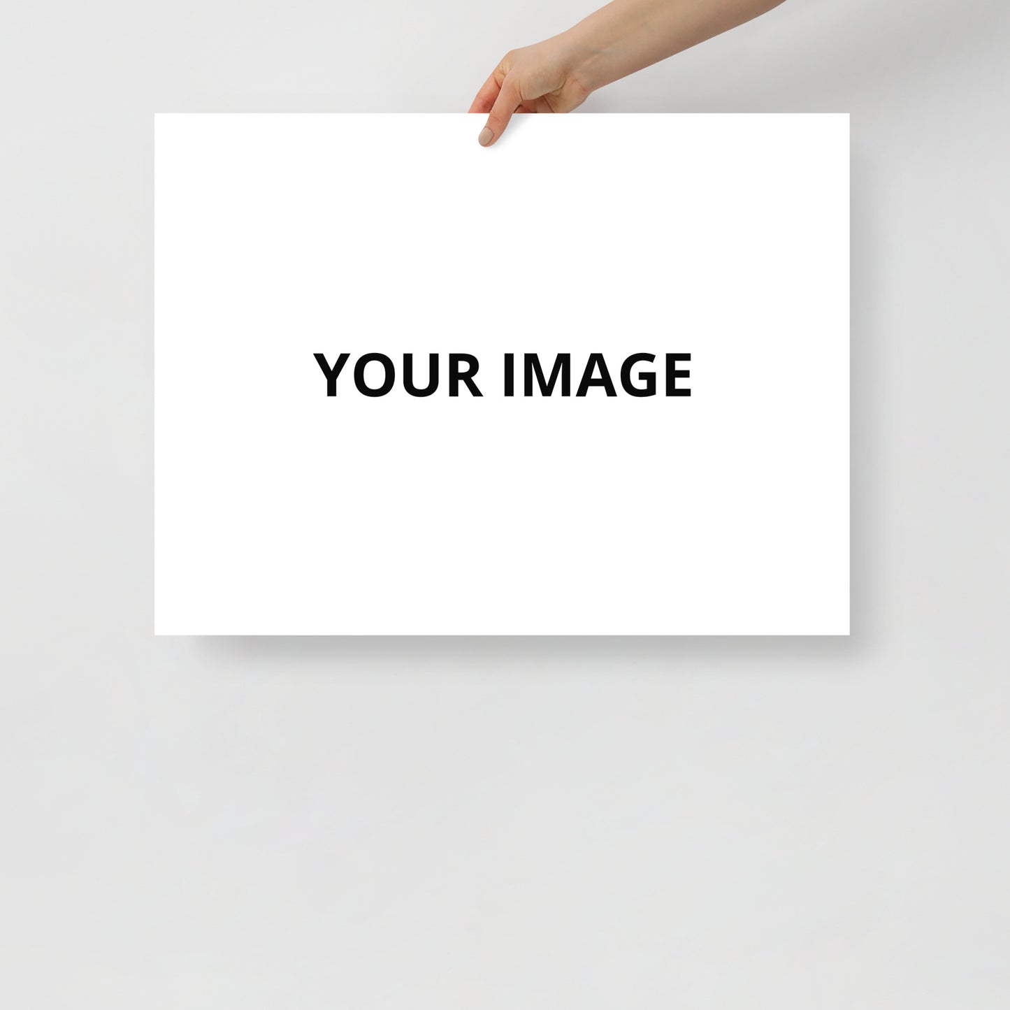 Affiche personnalisée