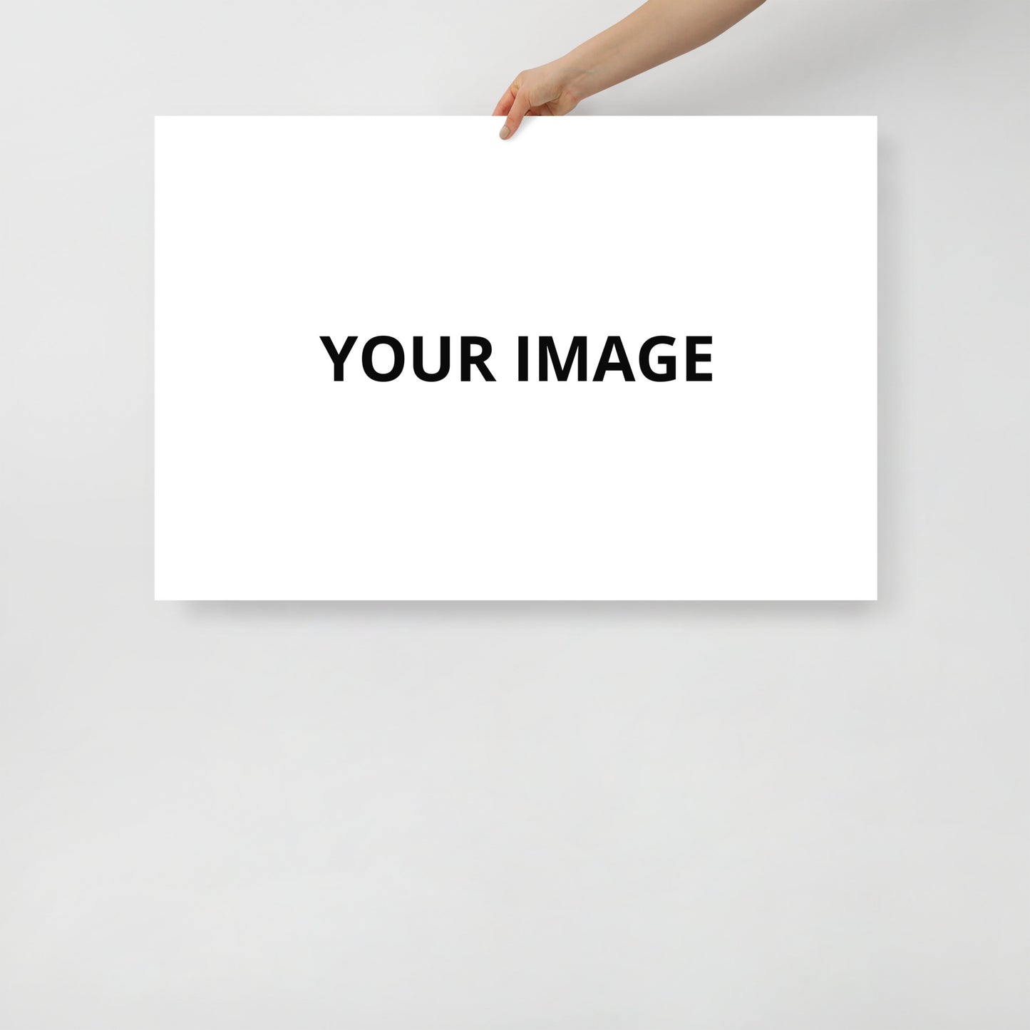 Affiche personnalisée