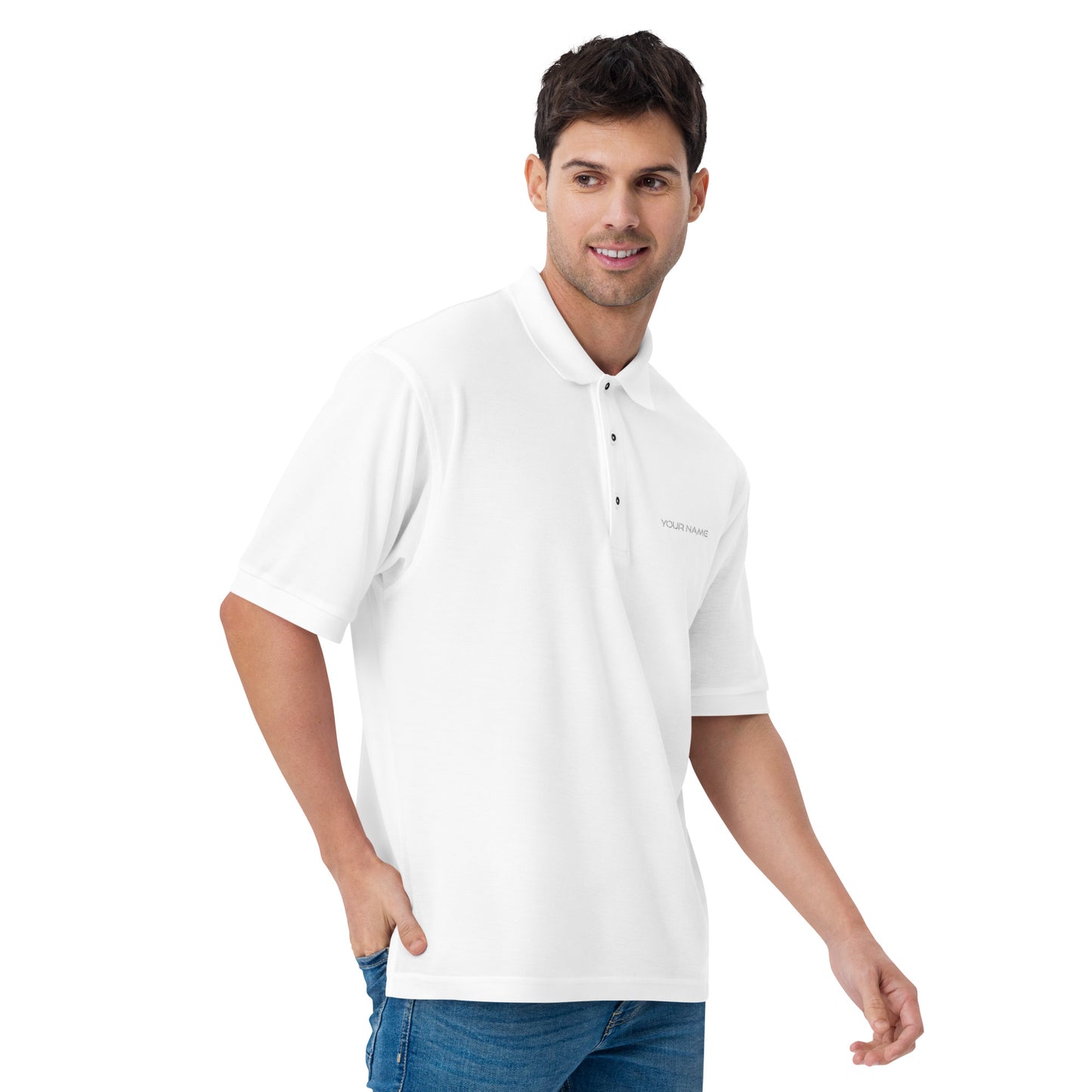Polo Brodé Homme - personnalisé