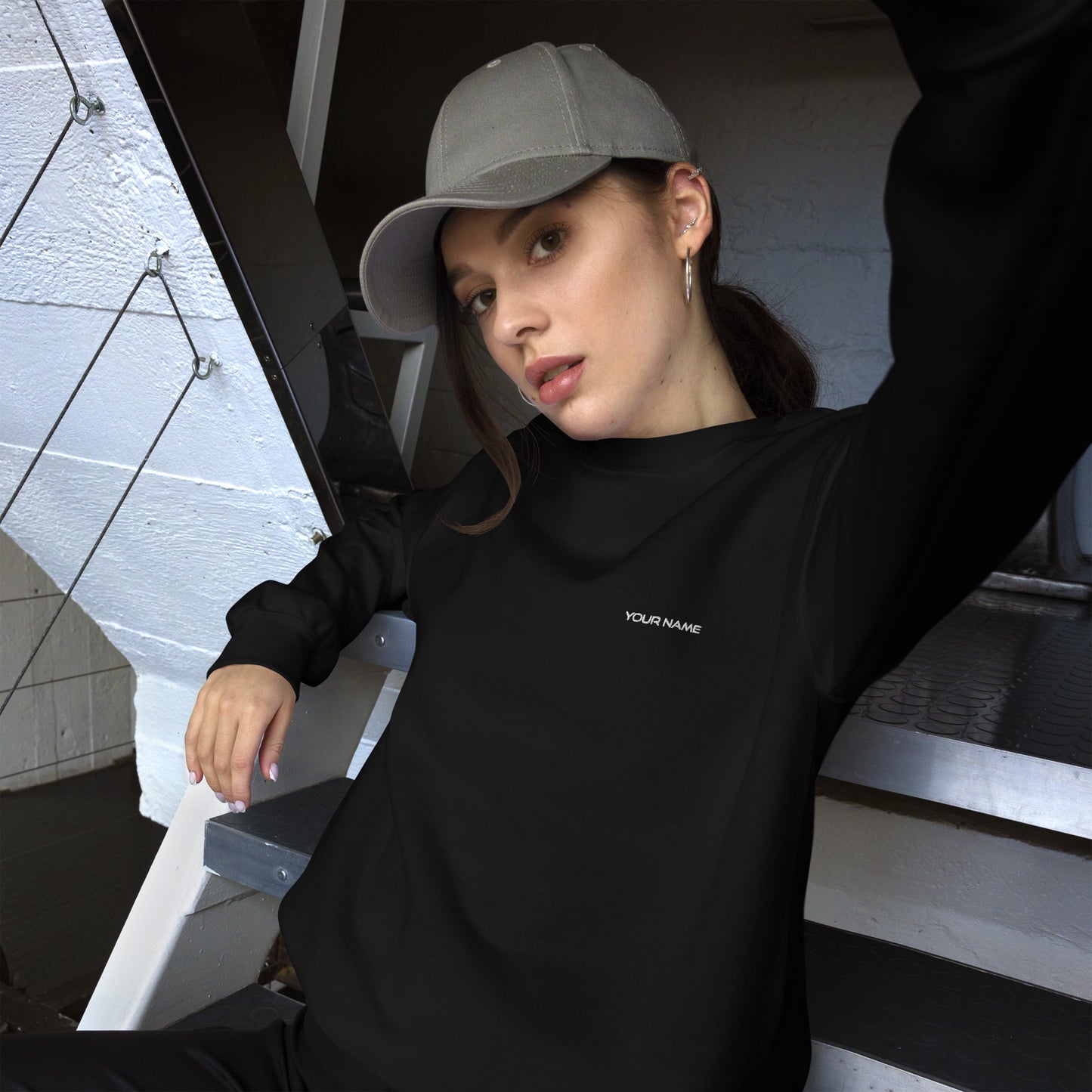 Sweat Unisexe à Col Rond - personnalisé