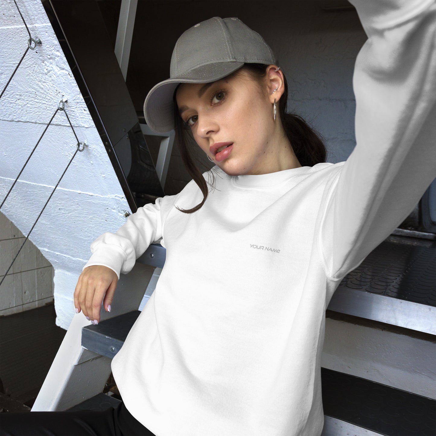 Sweat Unisexe à Col Rond - personnalisé