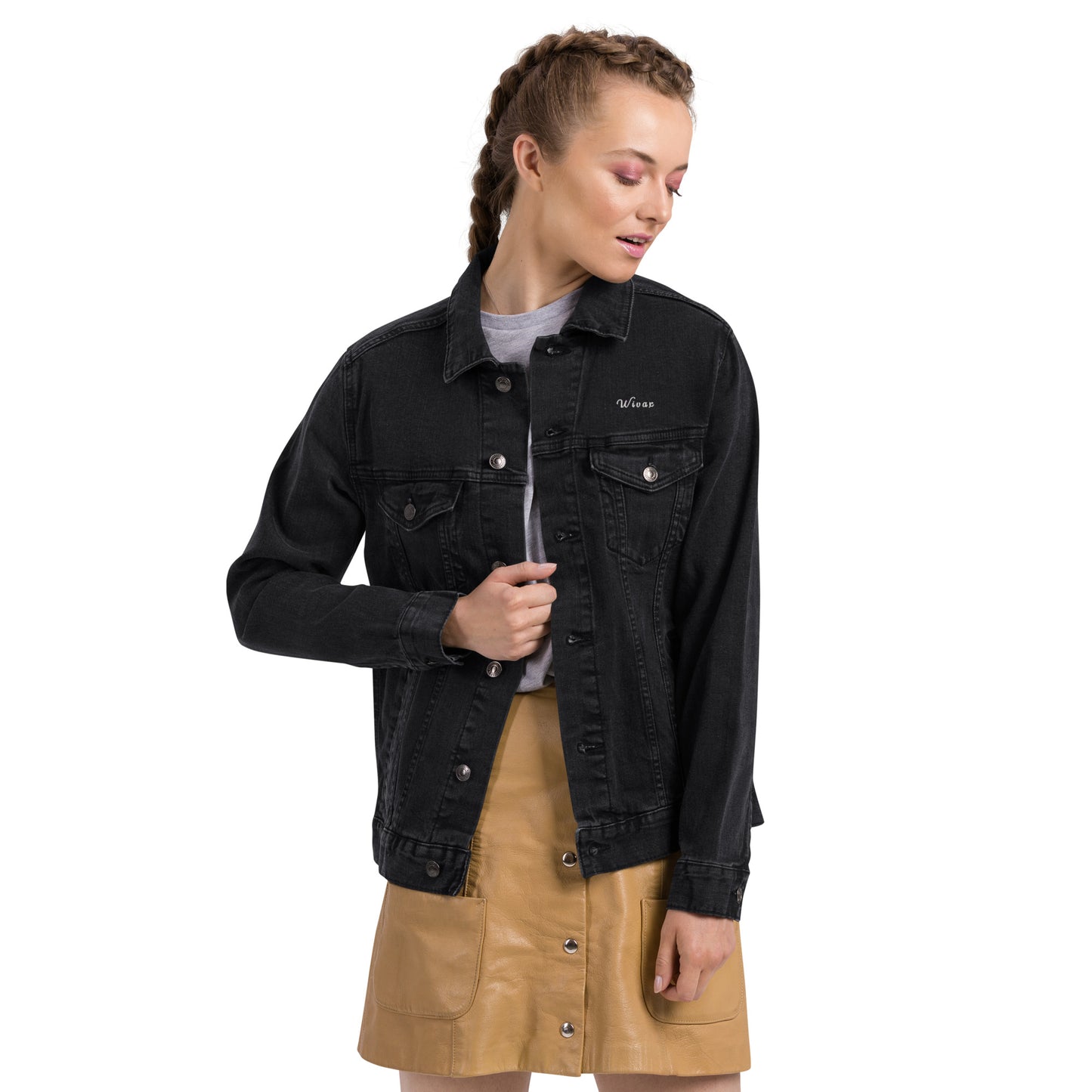 Veste denim unisexe - homme femme