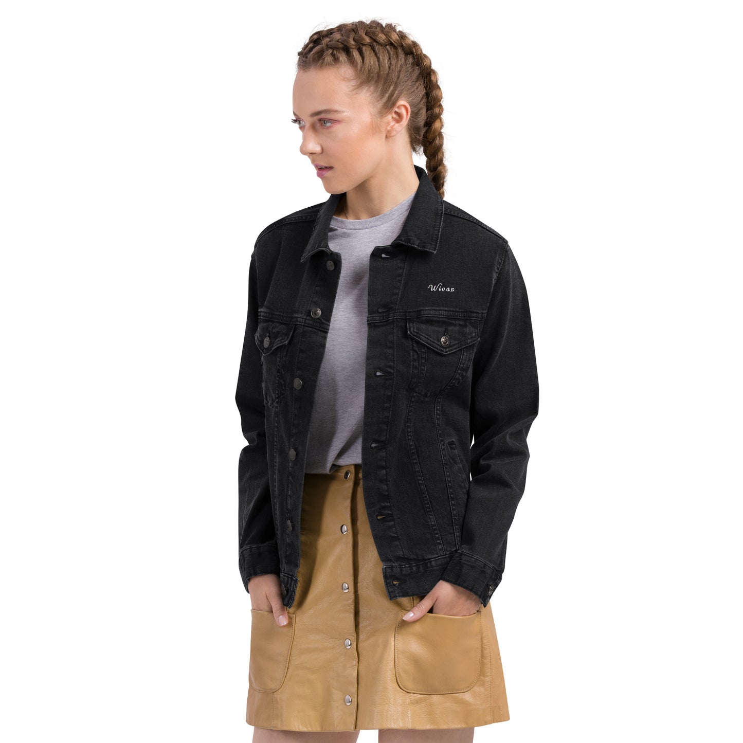 Veste denim unisexe - homme femme