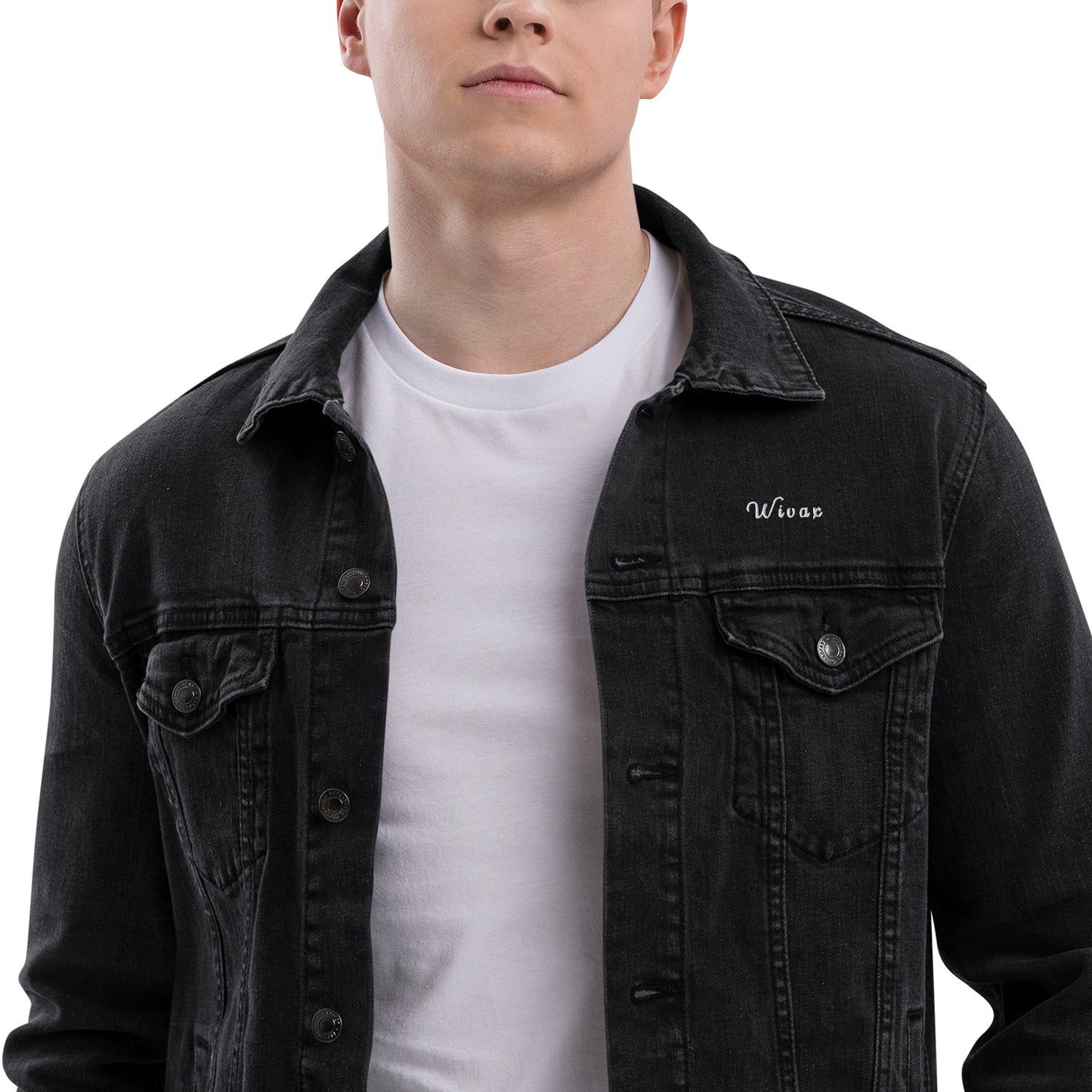 Veste denim unisexe - homme femme