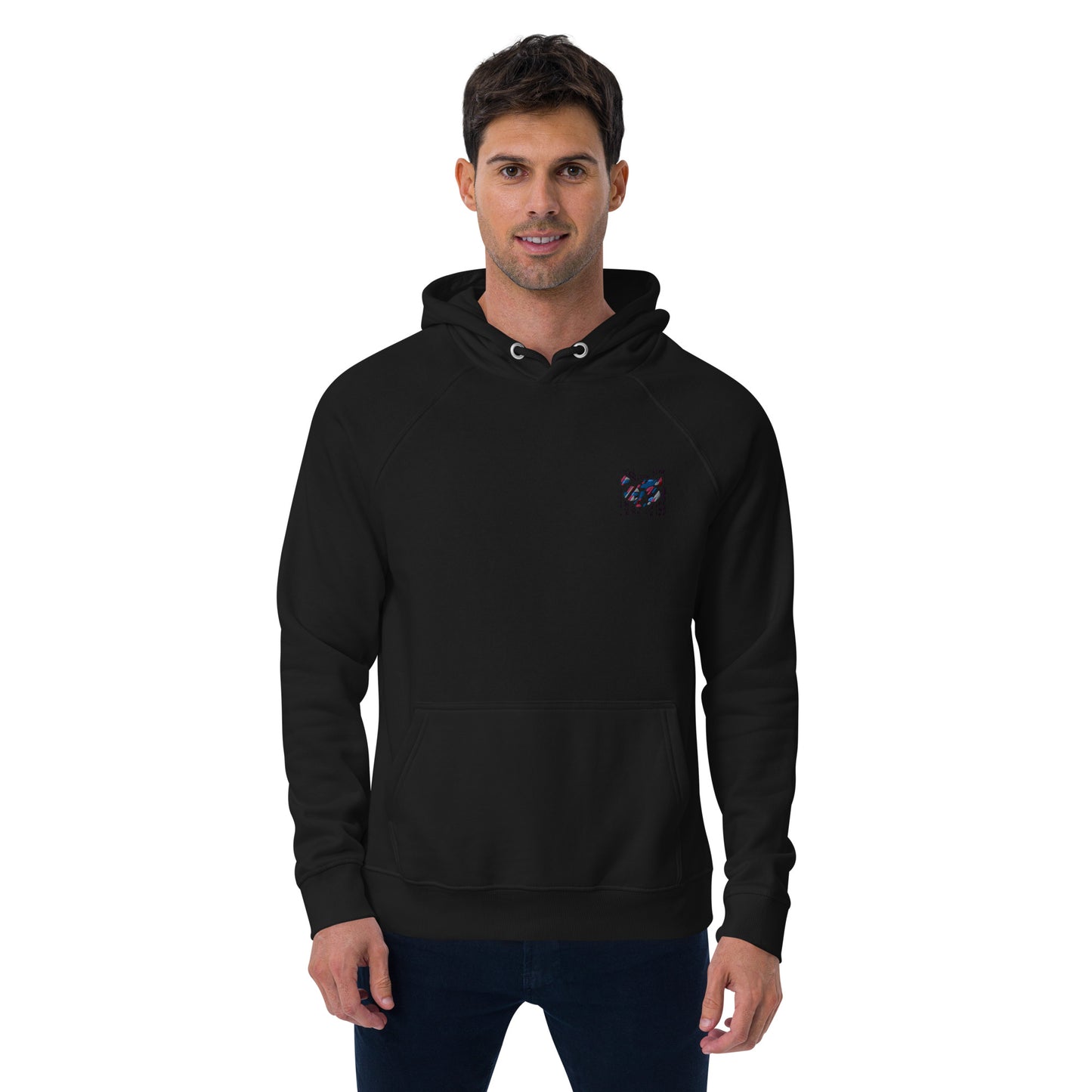 Sweat à capuche écologique Raglan unisexe - homme femme