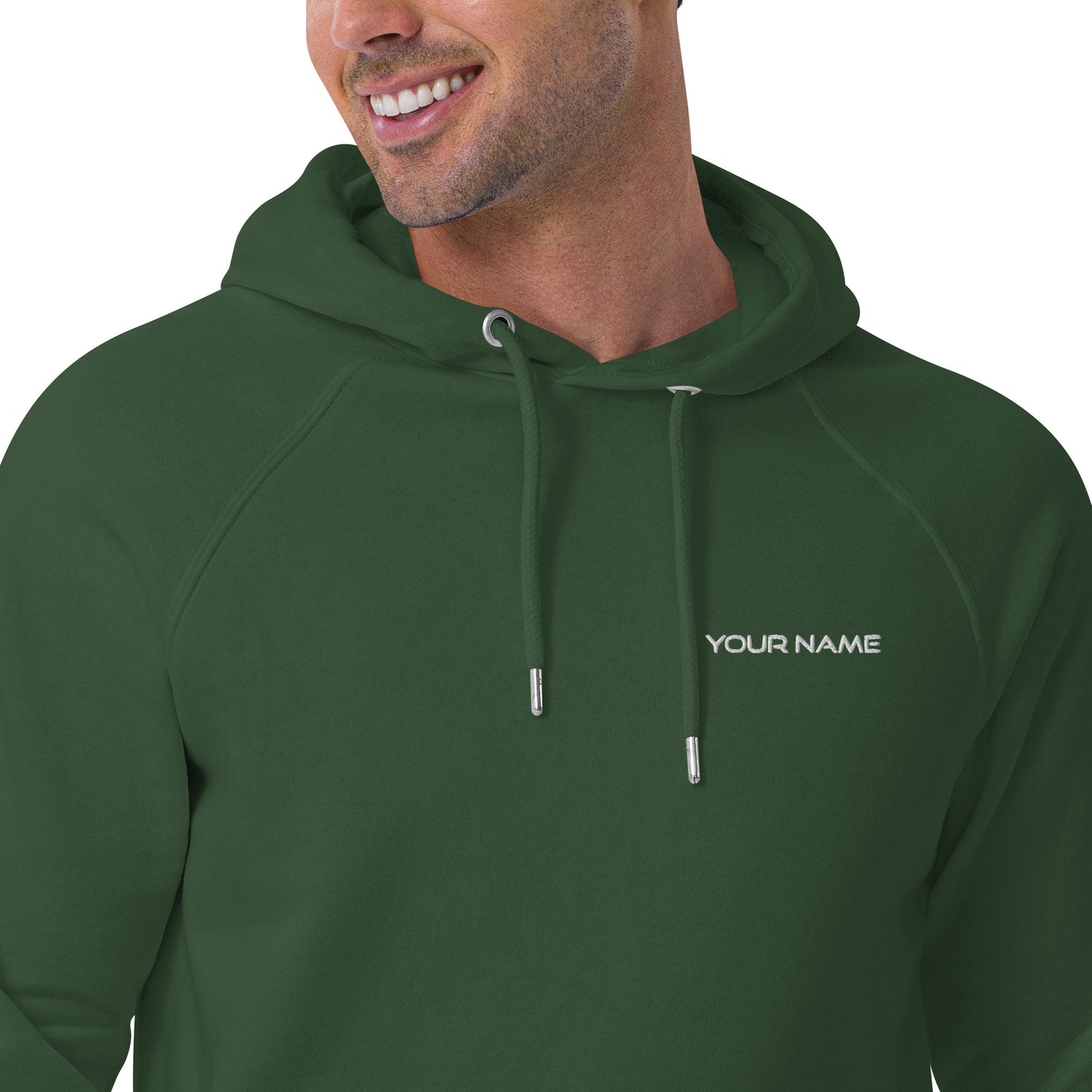 Sweat à capuche écologique Raglan unisexe