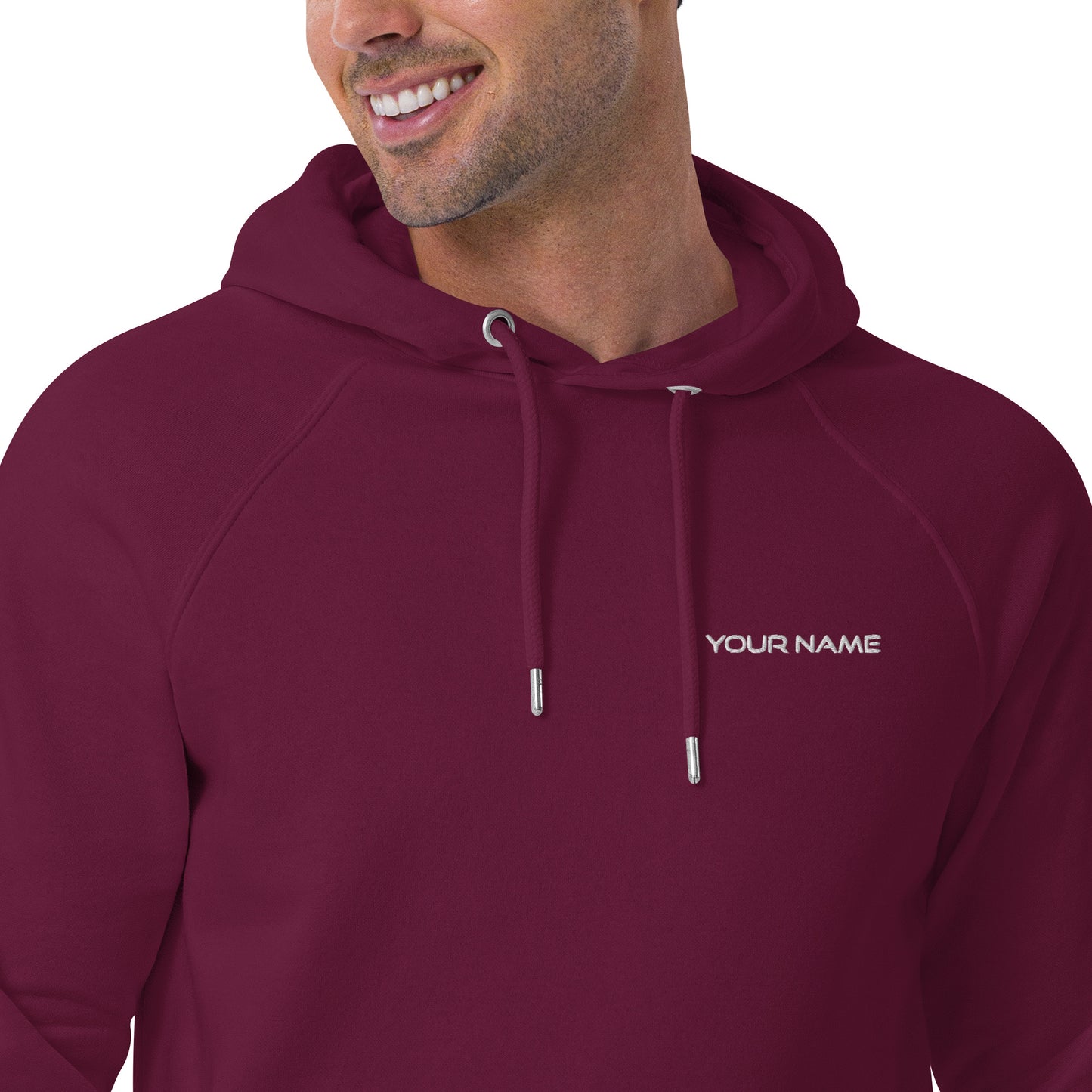 Sweat à capuche écologique Raglan unisexe