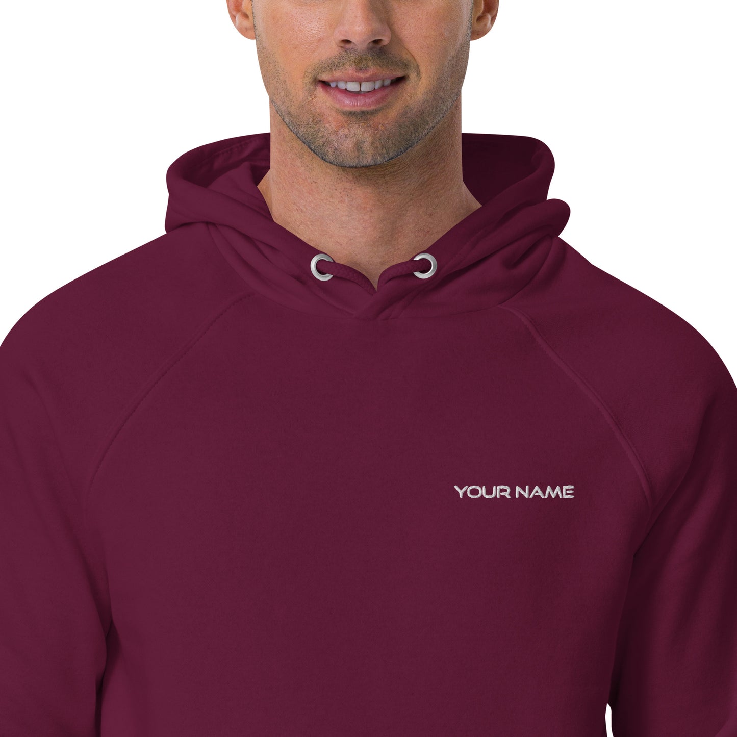 Sweat à capuche écologique Raglan unisexe