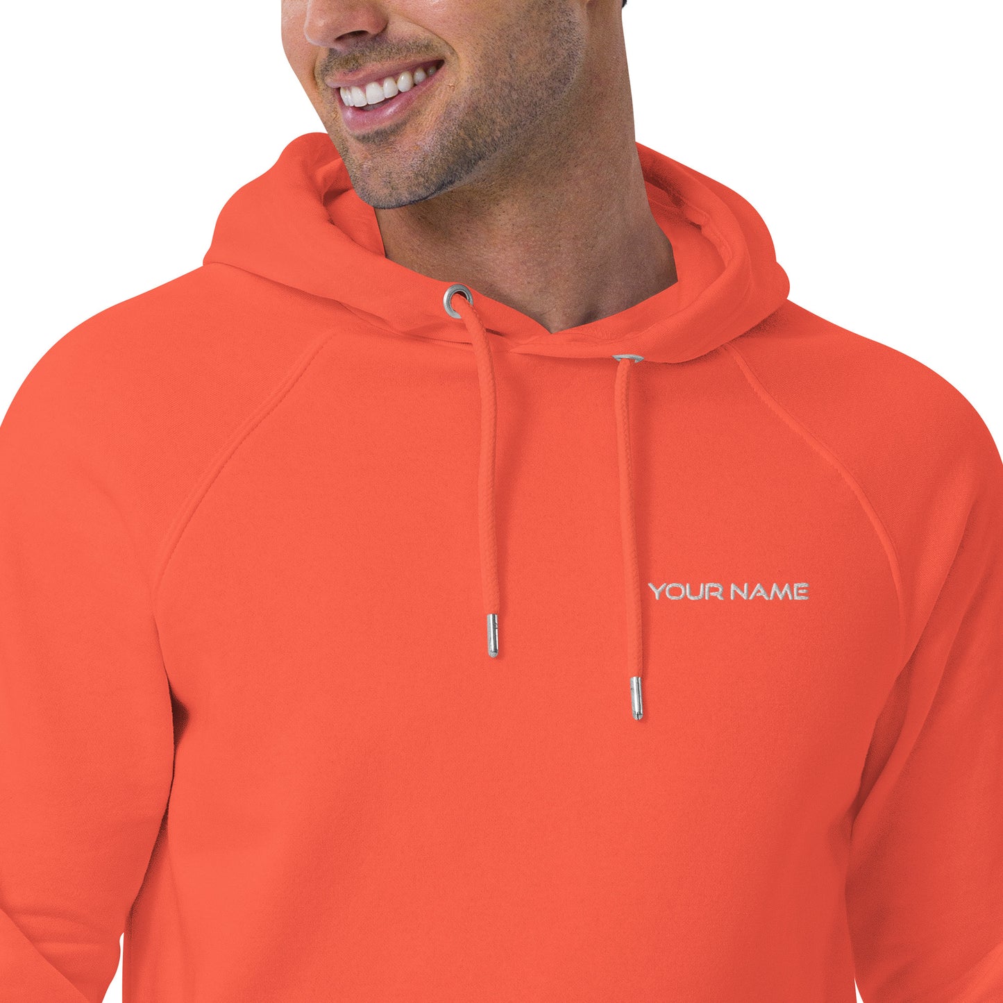 Sweat à capuche écologique Raglan unisexe