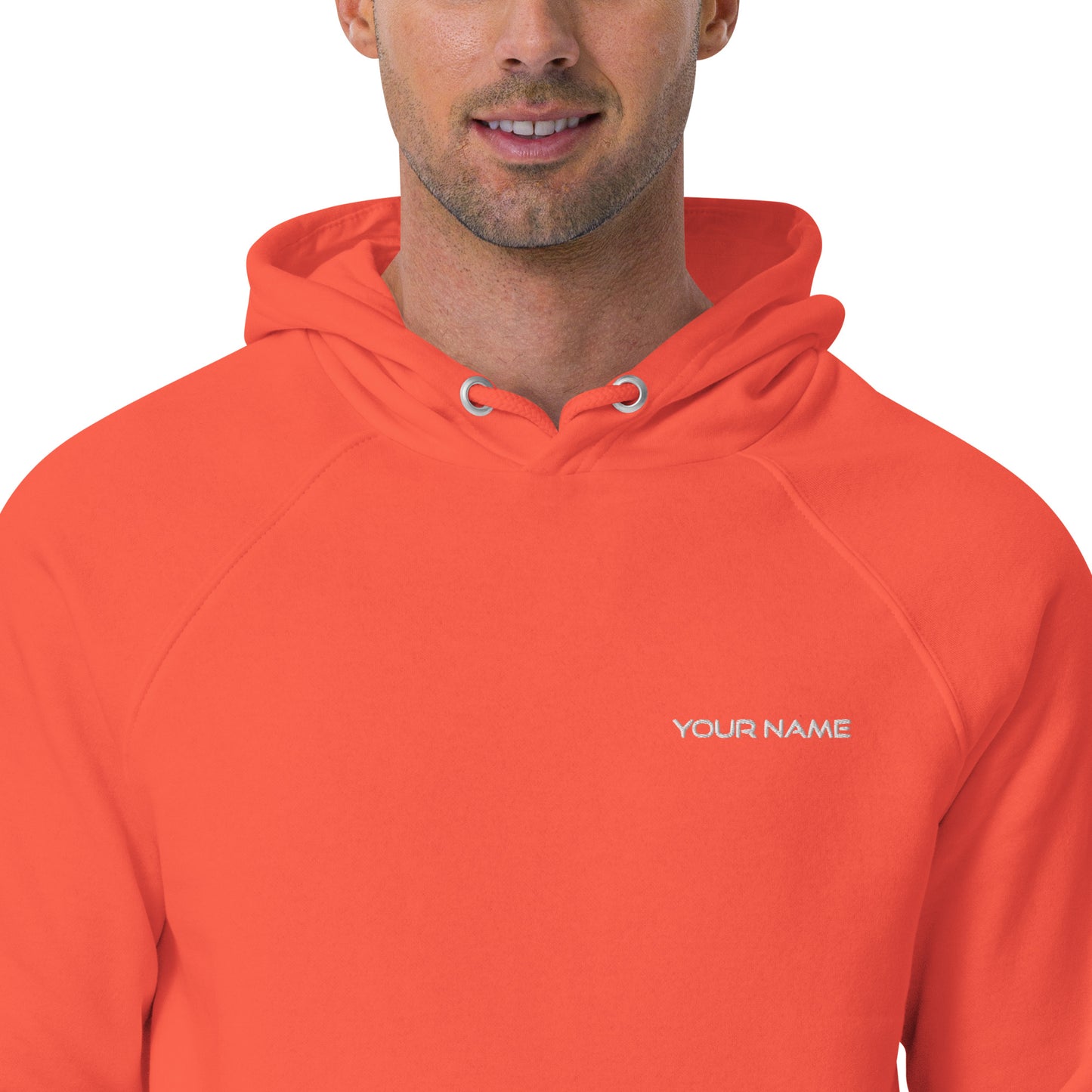Sweat à capuche écologique Raglan unisexe