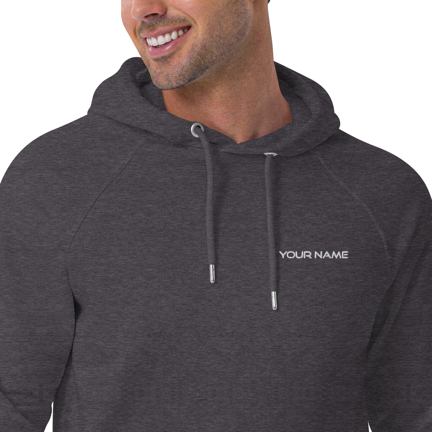 Sweat à capuche écologique Raglan unisexe