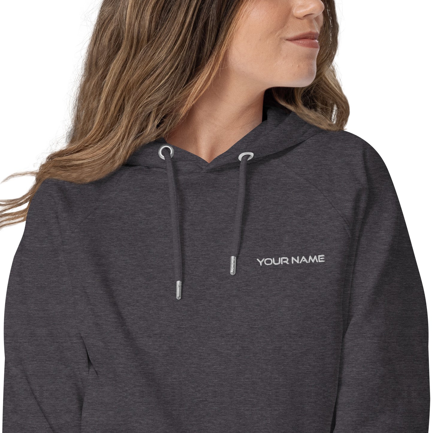 Sweat à capuche écologique Raglan unisexe