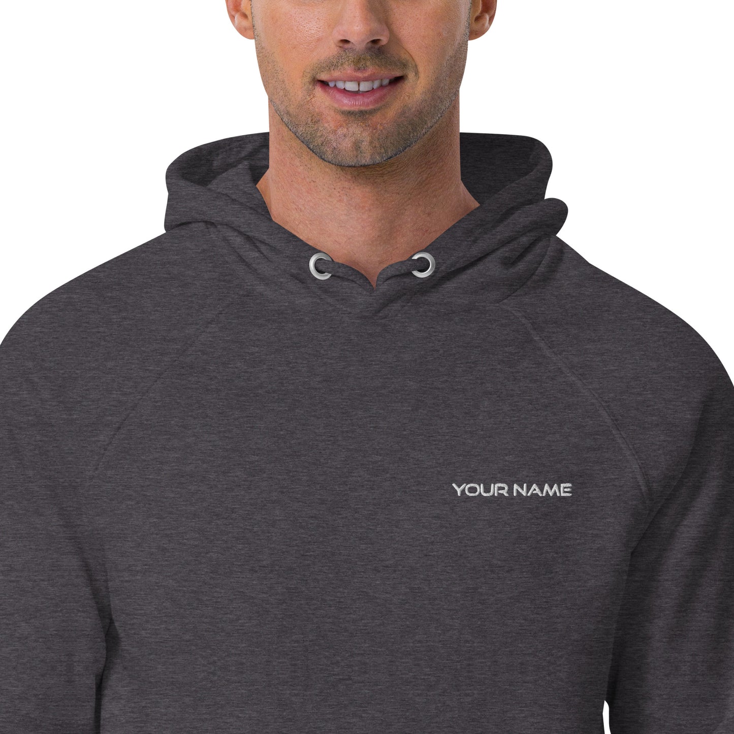 Sweat à capuche écologique Raglan unisexe