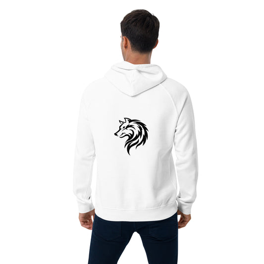 Unisex Raglan Eco Hoodie - wolf