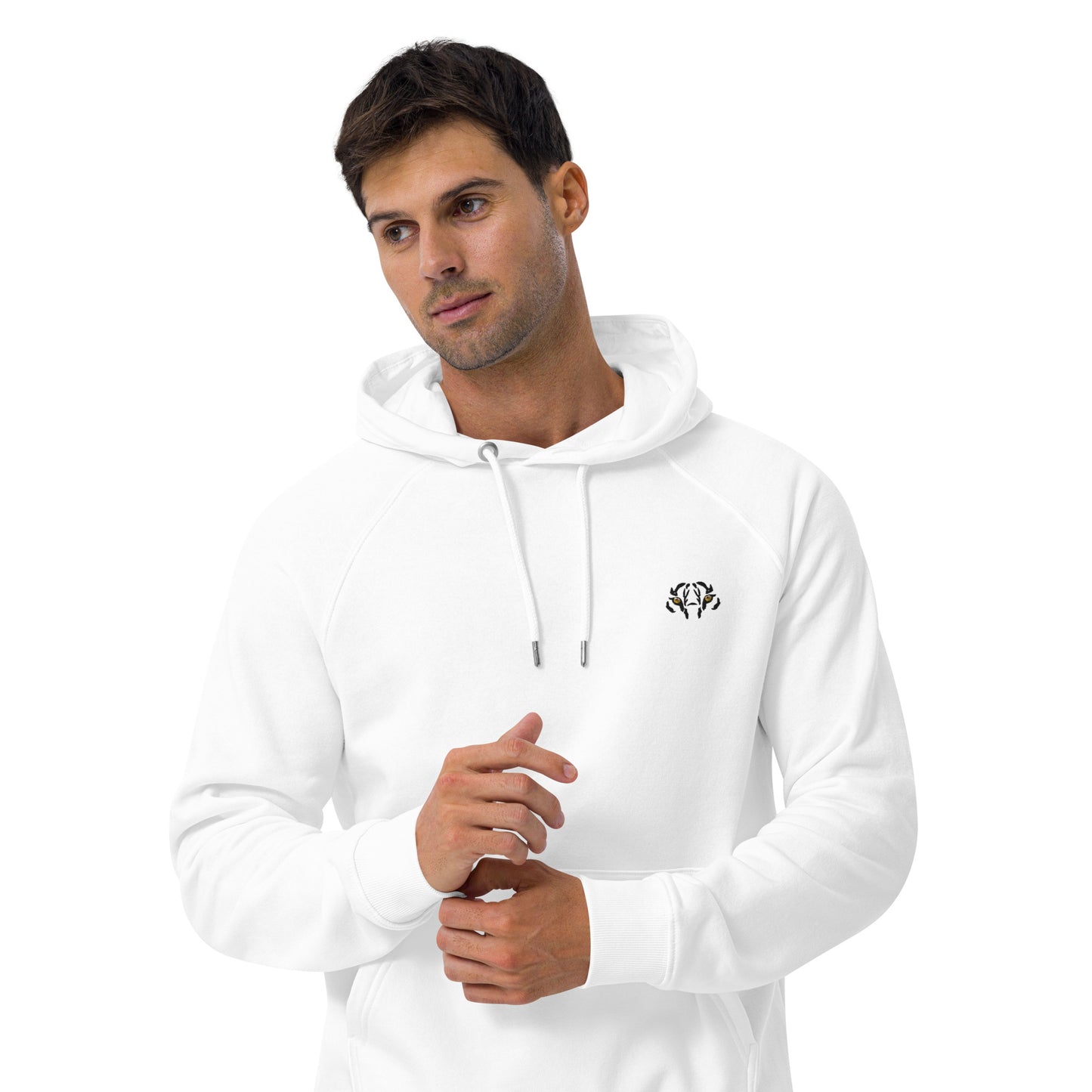 Sweat à capuche écologique Raglan unisexe