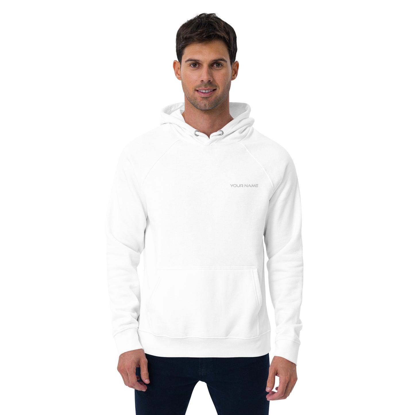Sweat à capuche écologique Raglan unisexe