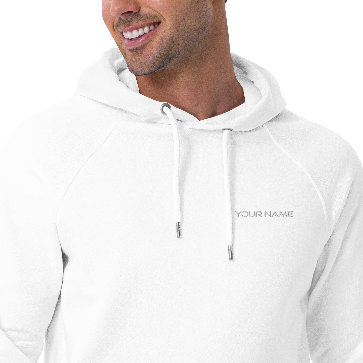 Sweat à capuche écologique Raglan unisexe
