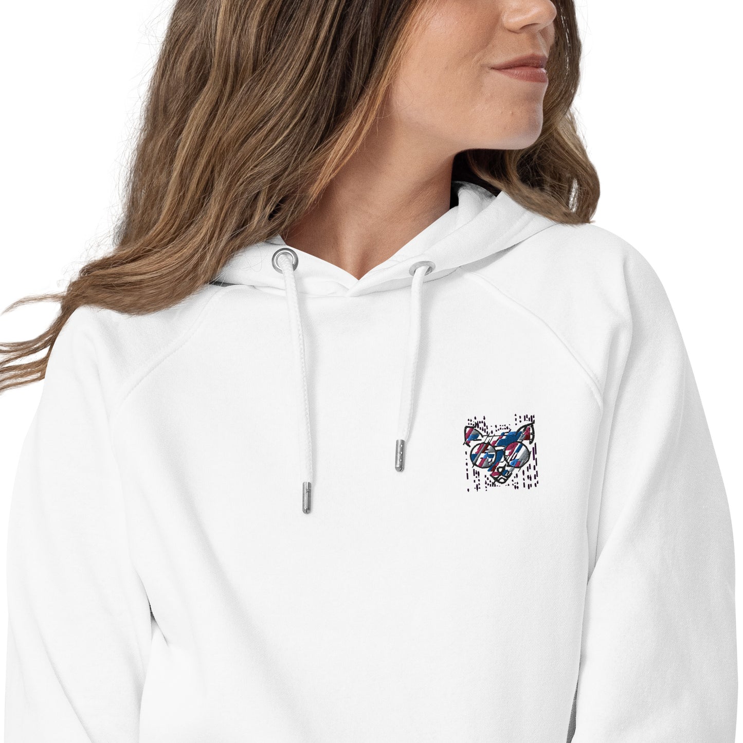 Sweat à capuche écologique Raglan unisexe - homme femme